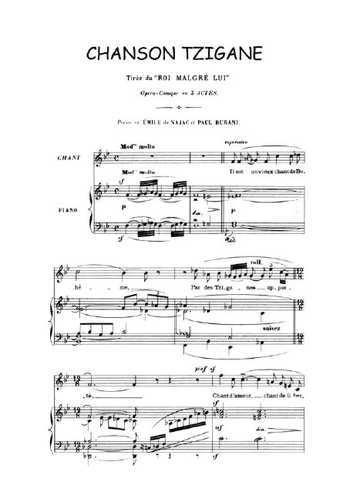 Chanson tzigane